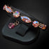 Aproce "Šiks II (Light Rose Shimmer)" ar Swarovski™ kristāliem